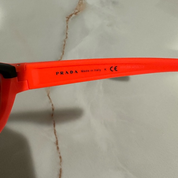 Prada wrap around sunglasses main image 4